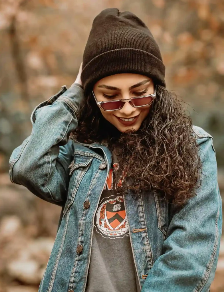 Women's Solid Denim Jacket